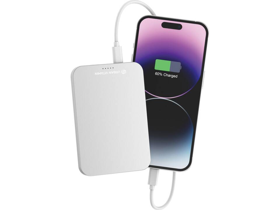 Powerbank 5000mAh en plastique/alu RCS UrbanVitamin Richmond 24