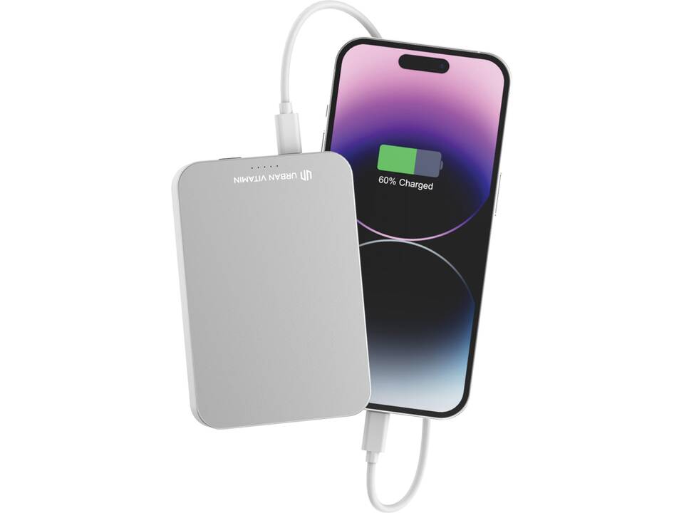 Compton RCS plastique recyclé/aluminium 10 000 mAh powerbank 25