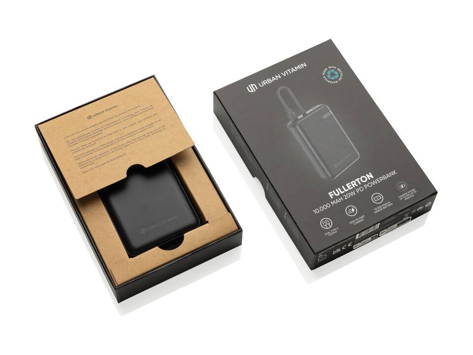 Powerbank 10.000mAh/20W en ABS RCS Urban Vitamin Fullerton 5