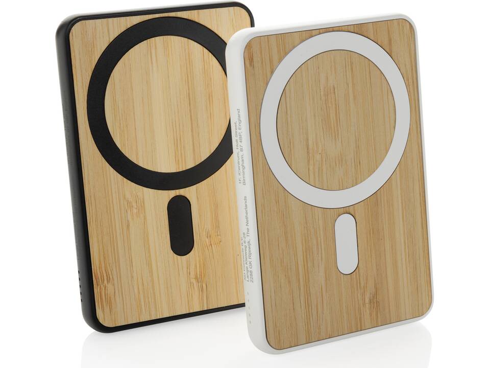 Powerbank 5000mAh et 5W en bambou et ABS RCS Zen 23