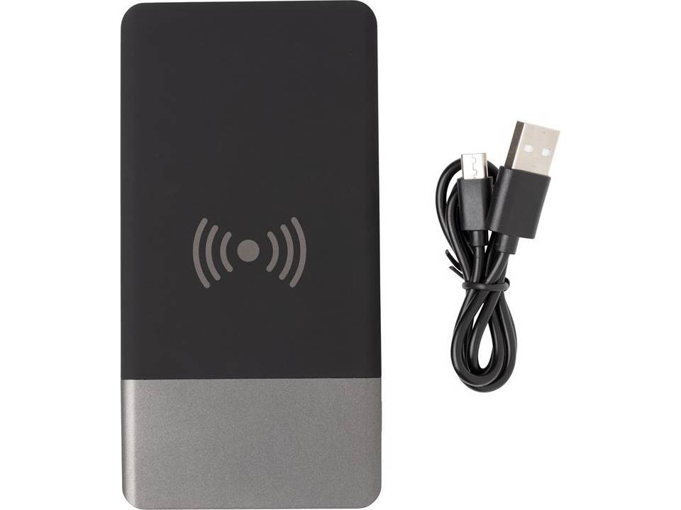 Powerbank 5000 mAh et induction 5W finition gomme 2