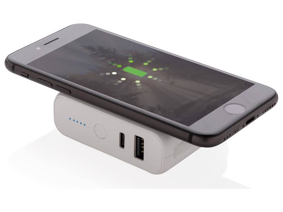 Batterie de secours 5000 mAh avec induction 5W 8