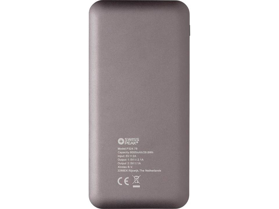 Swiss Peak batterie de secours 8000 mAh avec affiche digital 2