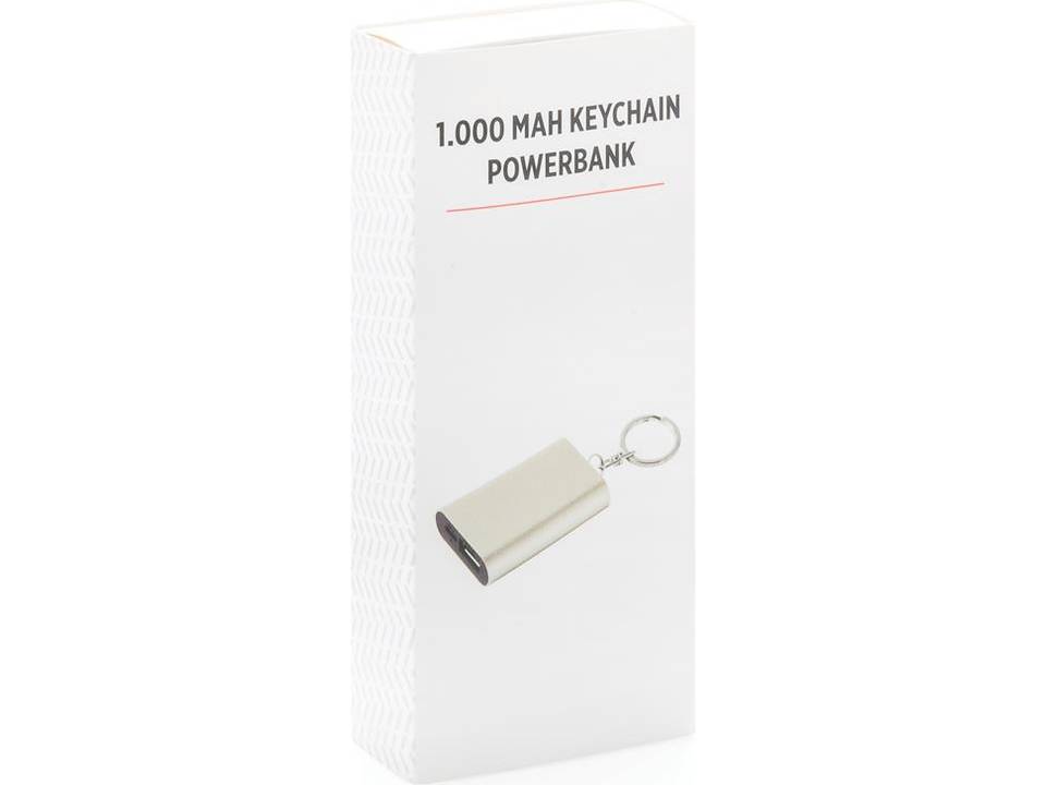 Porte-clés powerbank 1000mAh 11