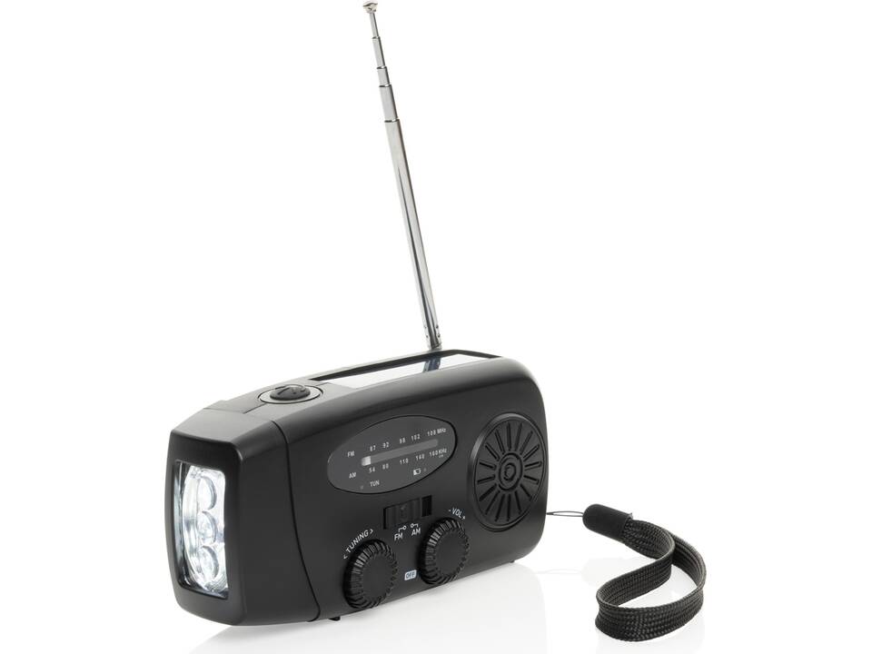 Radio d'urgence en plastique recyclé RCS RescueWave 2