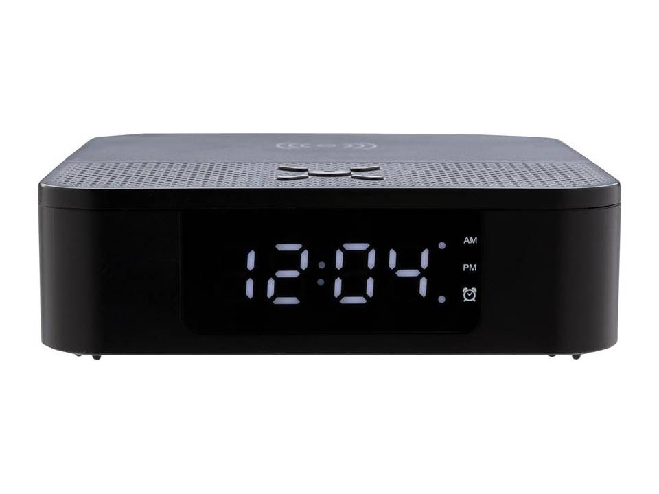 Enceinte avec chargeur à induction 5W et réveil 8