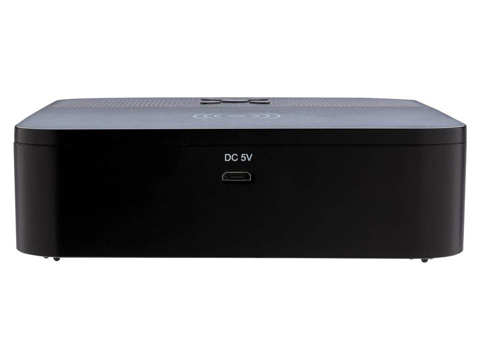 Enceinte avec chargeur à induction 5W et réveil 12