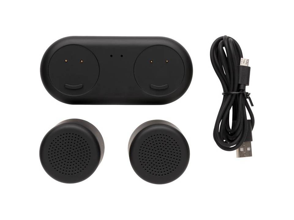 Double enceinte à charge sans fil 1