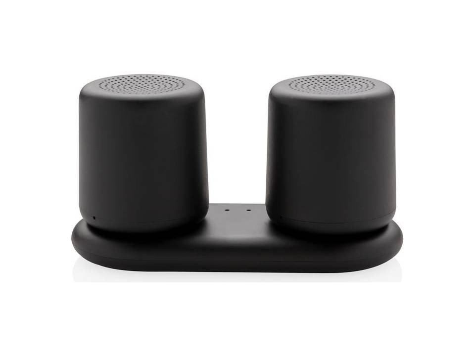 Double enceinte à charge sans fil 2