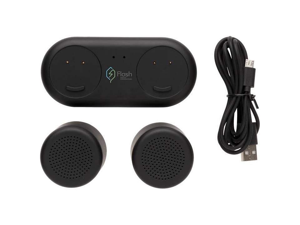 Double enceinte à charge sans fil 5