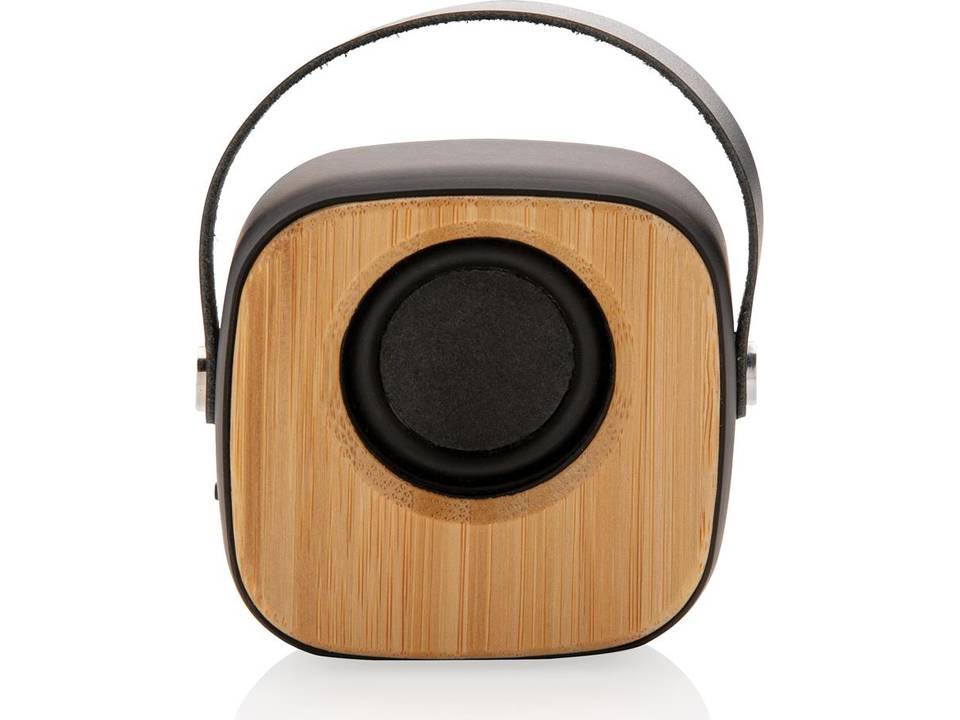 Enceinte fashion en bambou 3W 2