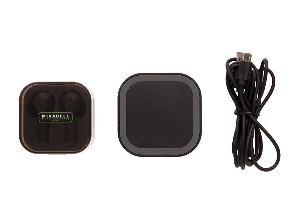 Ecouteurs sans fil TWS dans un boitier de charge 5