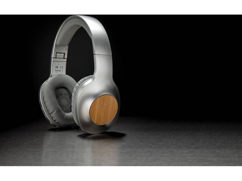Casque audio en bambou Dakota 8