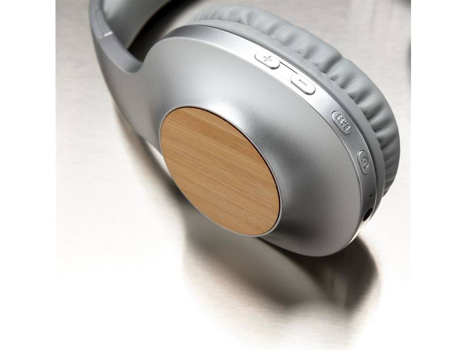 Casque audio en bambou Dakota 3