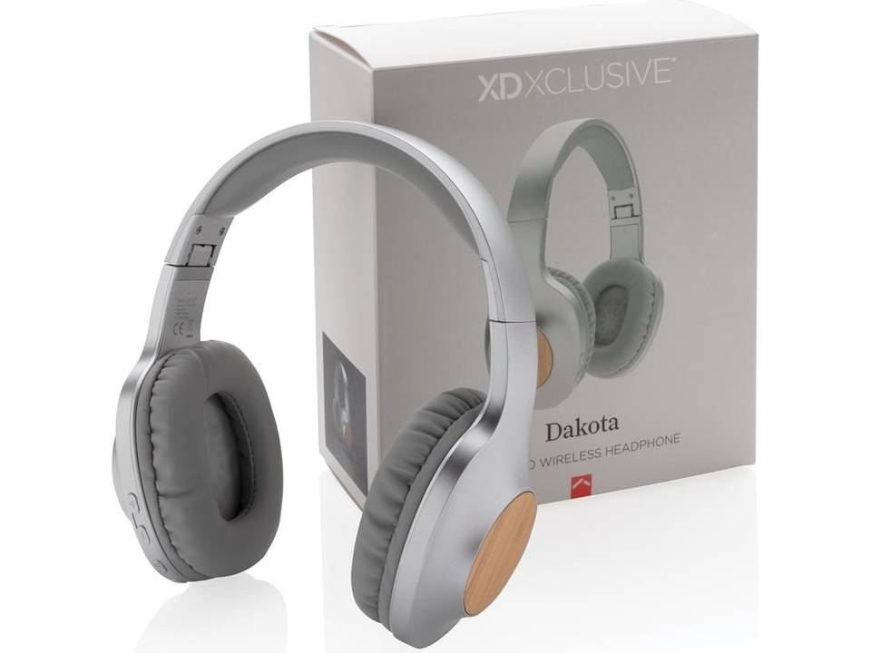 Casque audio en bambou Dakota 7