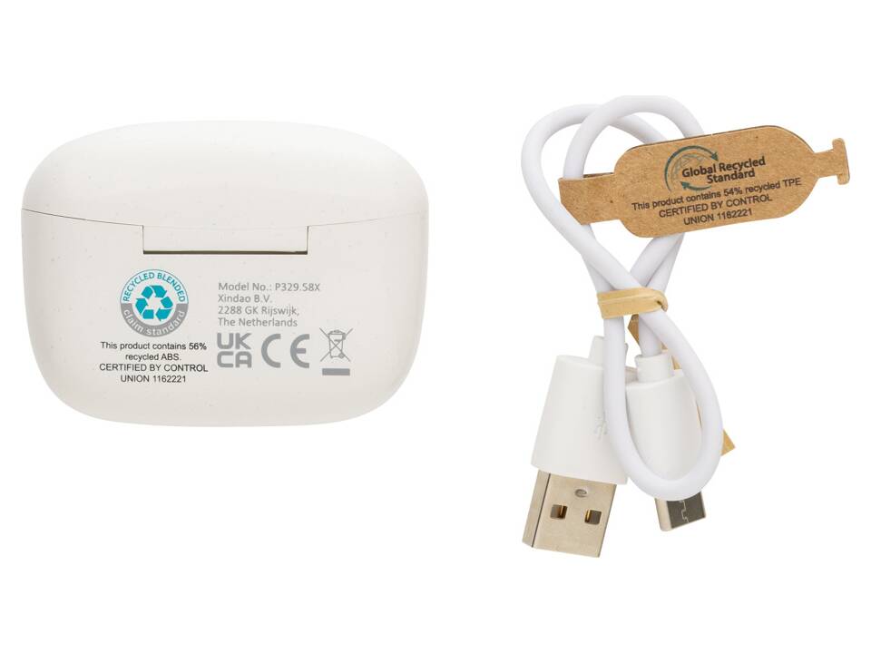 Écouteurs sans fil Liberty Pro en plastique recyclé RCS 4