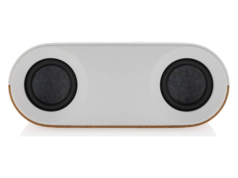 Enceinte 10W en plastique recyclé RCS et liège Oregon 2