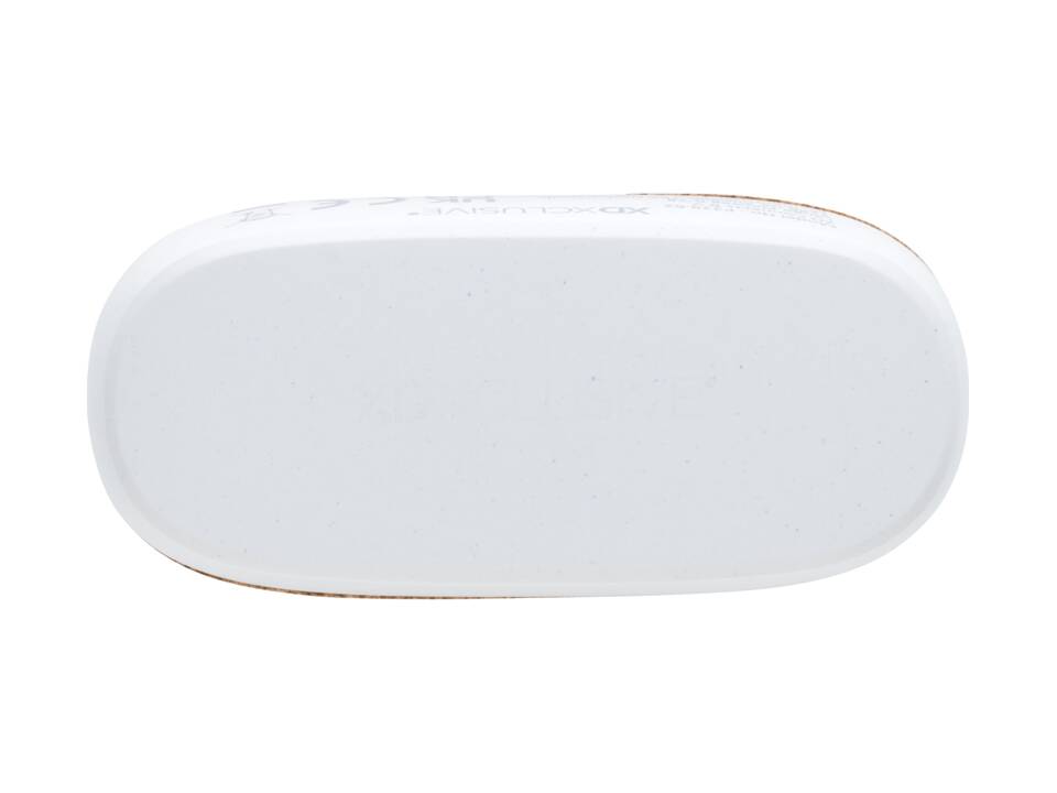 Ecouteur TWS en plastique recyclé RCS et liège Oregon 4