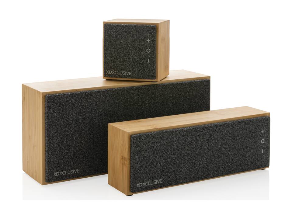 Haut-parleur sans fil 10W en bambou FSC® Wynn 7