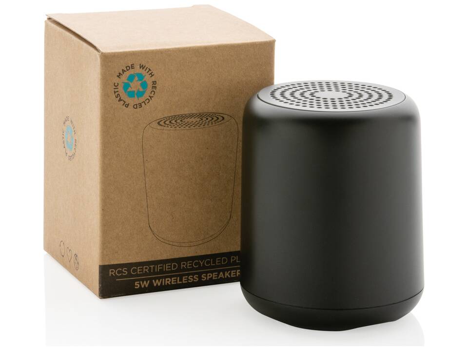 Enceinte sans fil 5W en plastique recyclé certifié RCS 7
