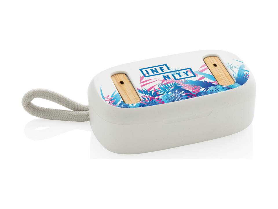 Écouteurs TWS en plastique recyclé RCS et bambou FSC® 5