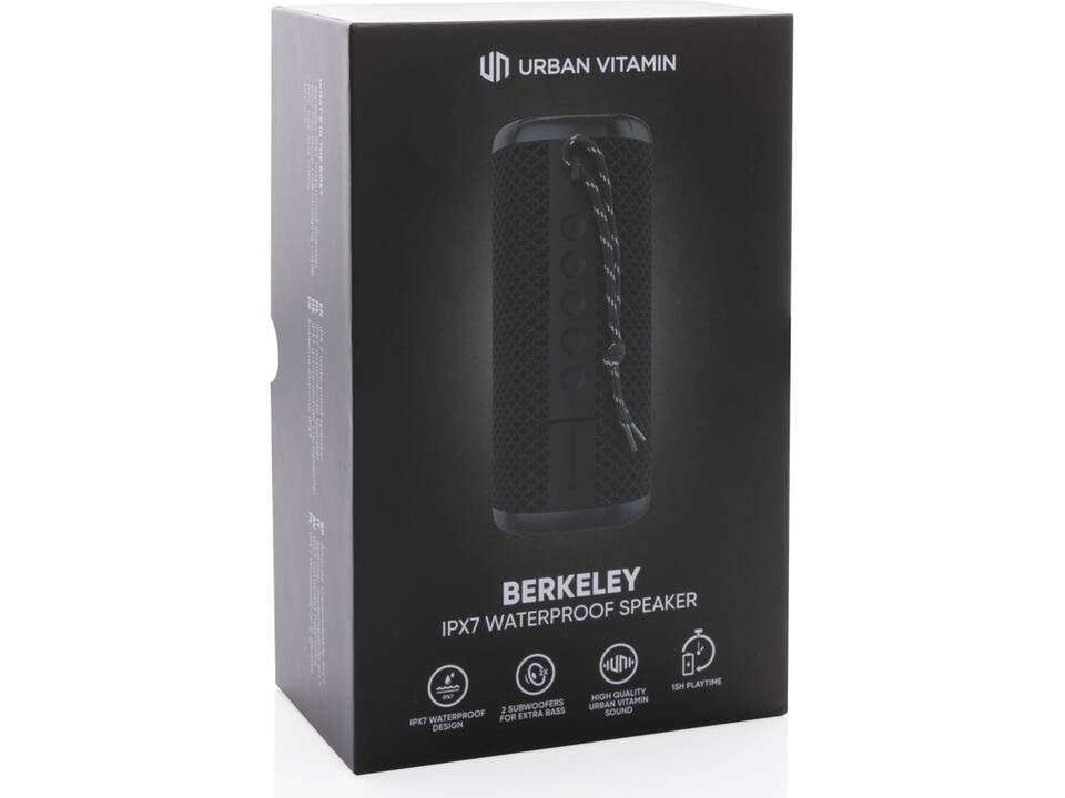 Enceinte étanche IPX7 Urban Vitamin Berkeley 12