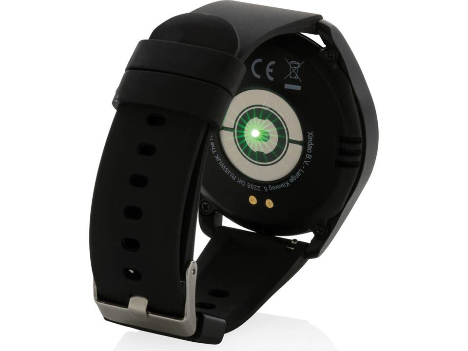 Montre connectée ronde en TPU recyclé RCS 1