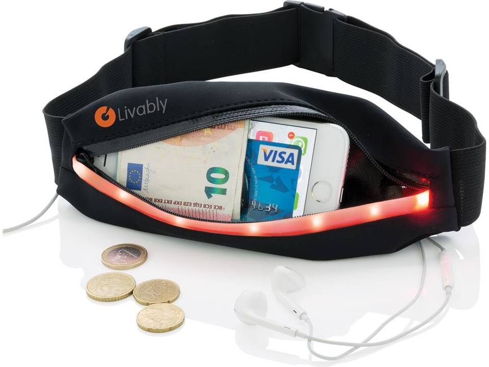 Ceinture sport avec LED 1