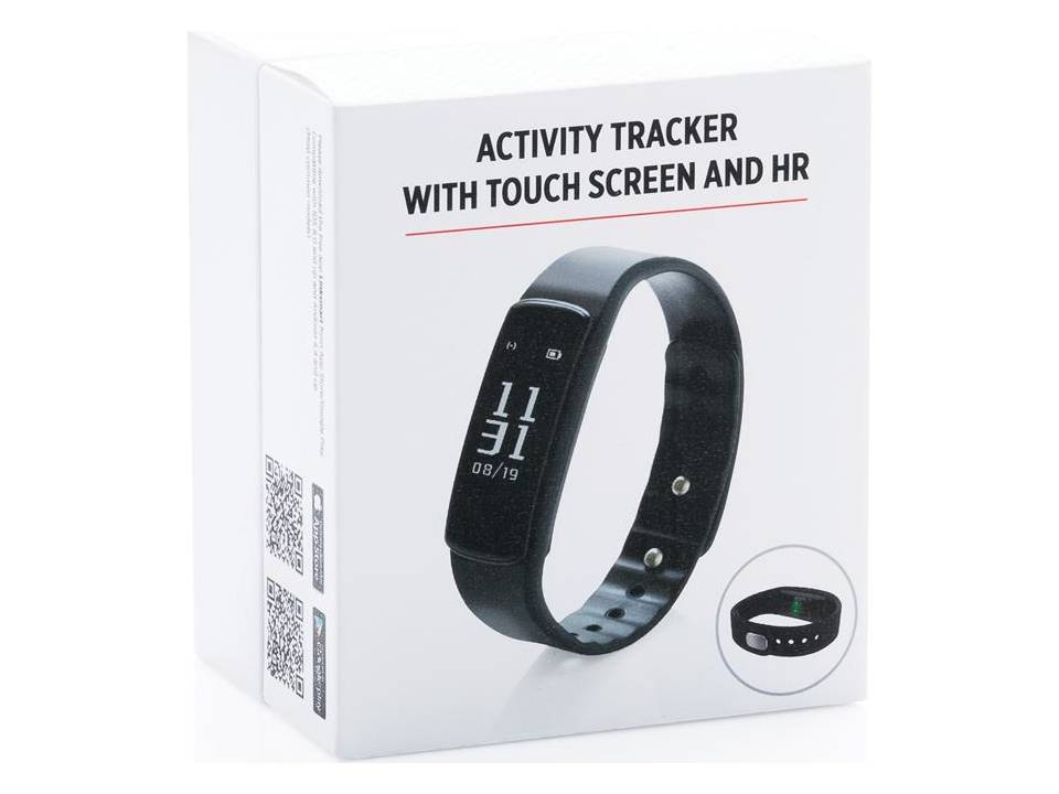 Bracelet connecté avec écran tactile et fréquence cardiaque 5
