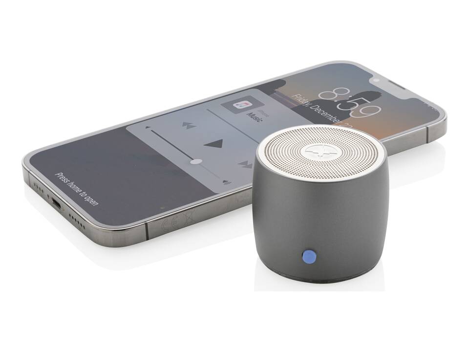Enceinte 3W aluminium recyclé RCS Swiss peak 2