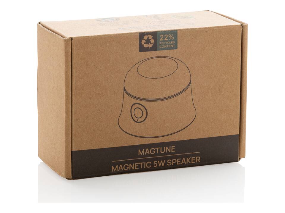 Enceinte sans fil magnétique 5W en plastique RCS Magtune 9