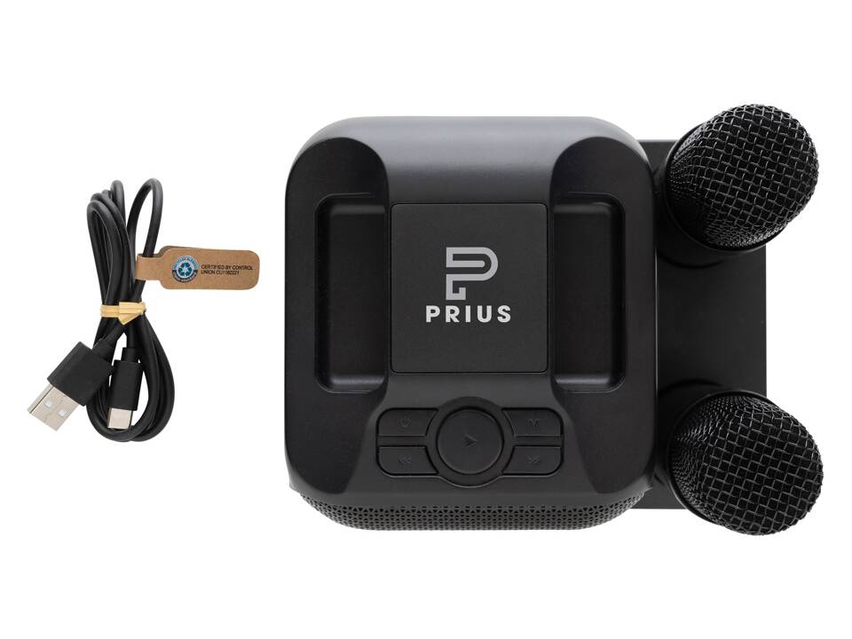 Set karaoké avec double micro en plastique RCS SingVIBE 7