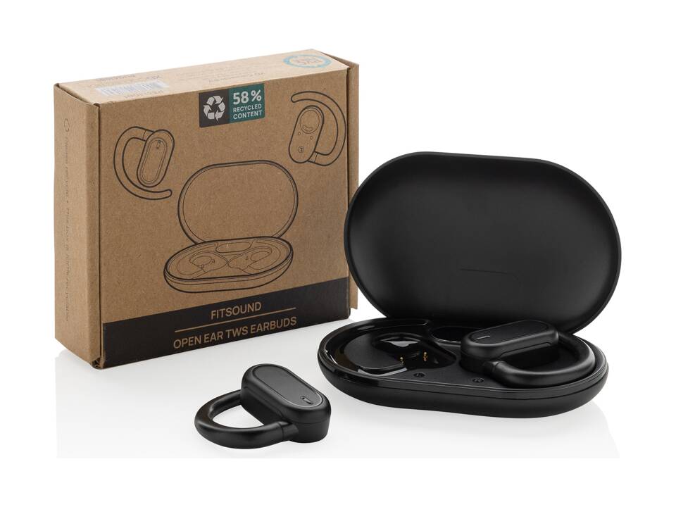 Écouteurs TWS à oreille ouverte en plastique RCS Fitsound 10