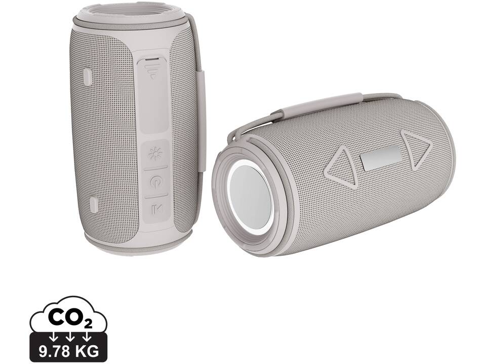 Enceinte 16W étanche IPX4 en plastique recyclé RCS Prisma 25