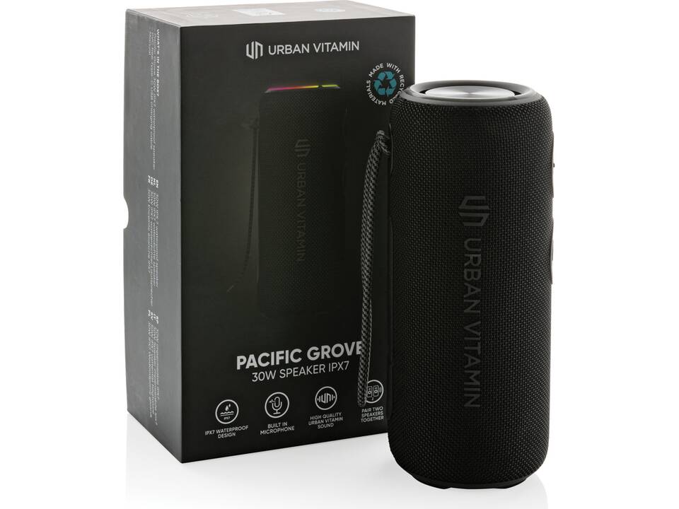 Enceinte 30W en plastique RCS Urban Vitamin Pacific Grove 13