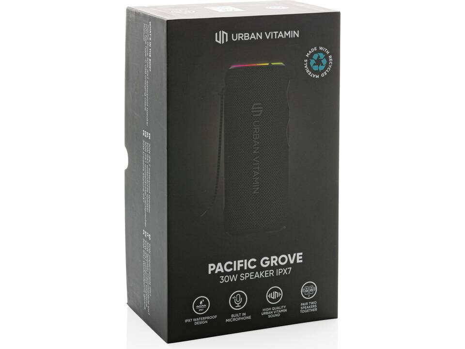 Enceinte 30W en plastique RCS Urban Vitamin Pacific Grove 14