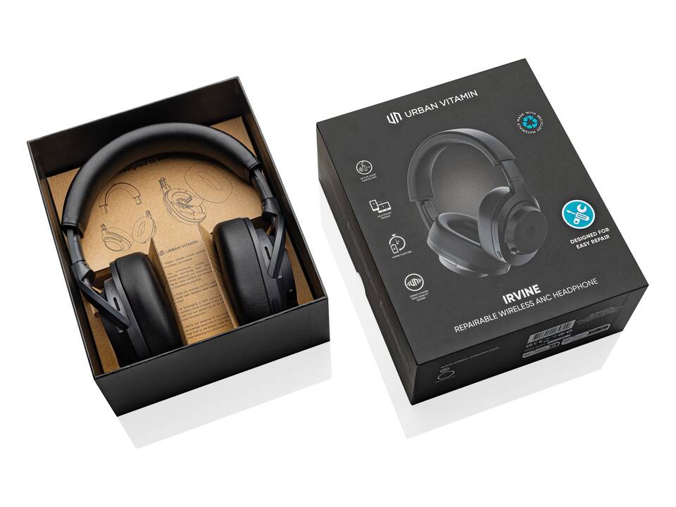 Casque ANC sans fil réparable plastique recyclé RCS Irvine 28