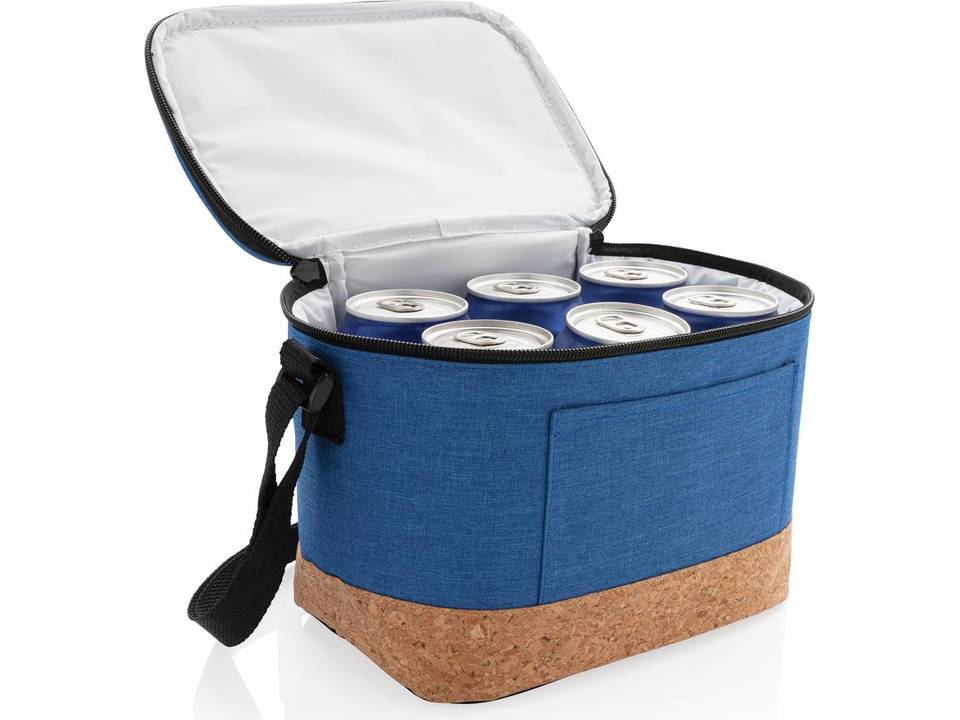 Sac isotherme double ton avec finition liège 10