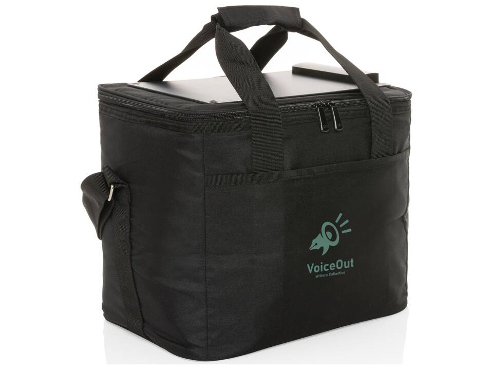 Sac isotherme avec panneau solaire 5W en rPET AWARE™ Pedro 8