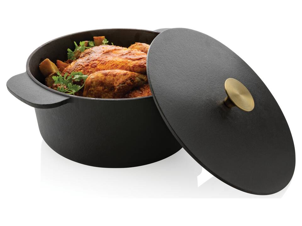 Cocotte 26cm en fonte Ukiyo 2