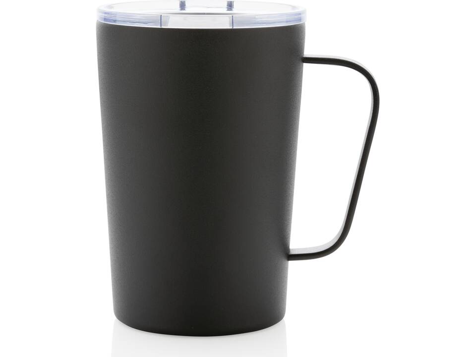 Mug moderne en acier inoxydable recyclé RCS avec couvercle 2