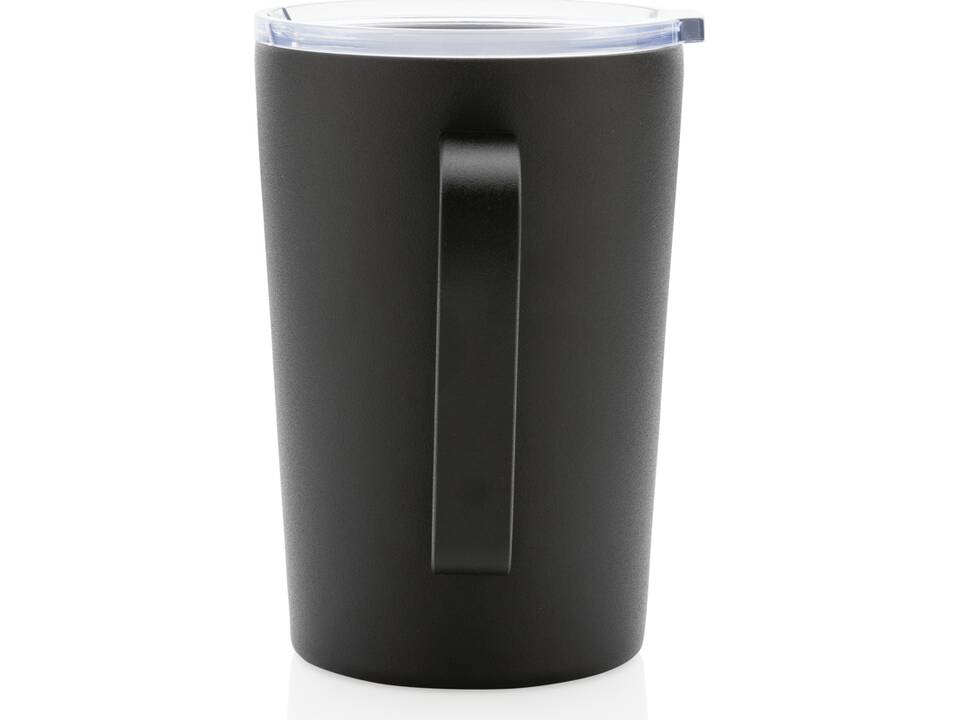 Mug moderne en acier inoxydable recyclé RCS avec couvercle 3