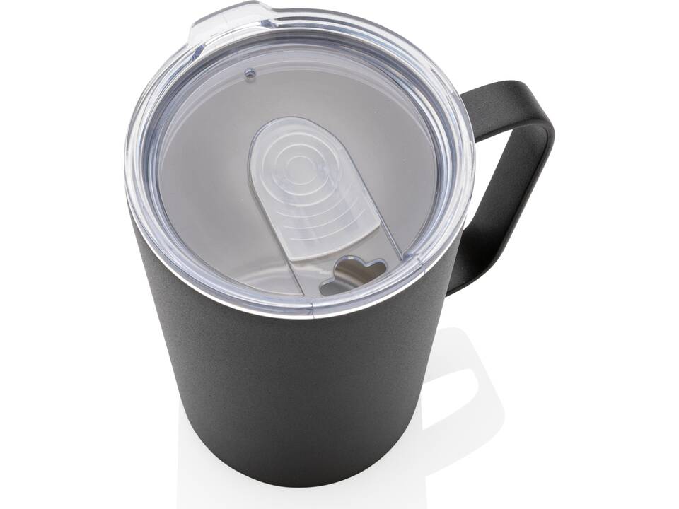 Mug moderne en acier inoxydable recyclé RCS avec couvercle 5