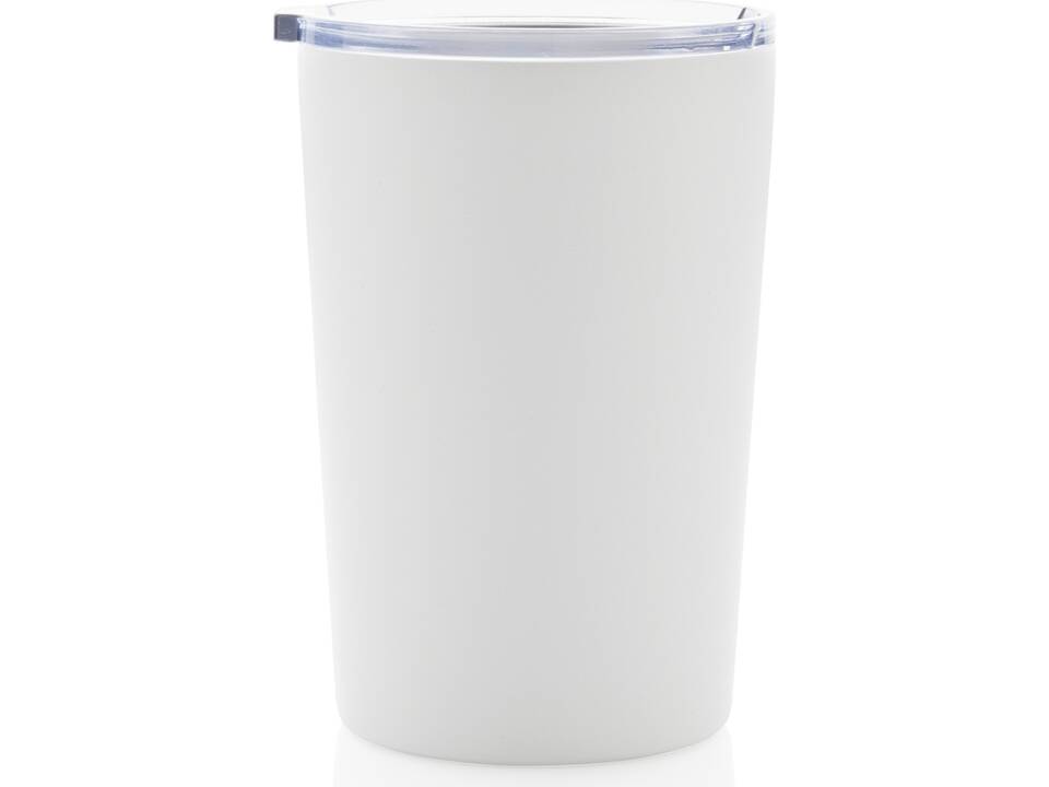 Mug moderne en acier inoxydable recyclé RCS avec couvercle 23