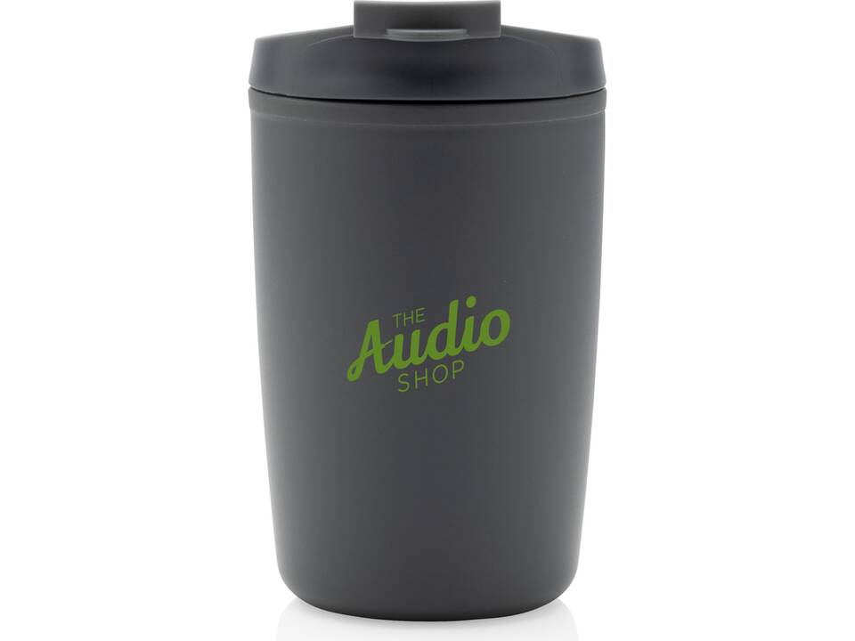 Mug en PP recyclé GRS avec couvercle à bascule 15