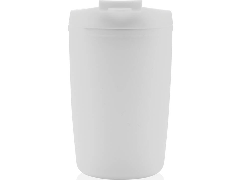 Mug en PP recyclé GRS avec couvercle à bascule 21
