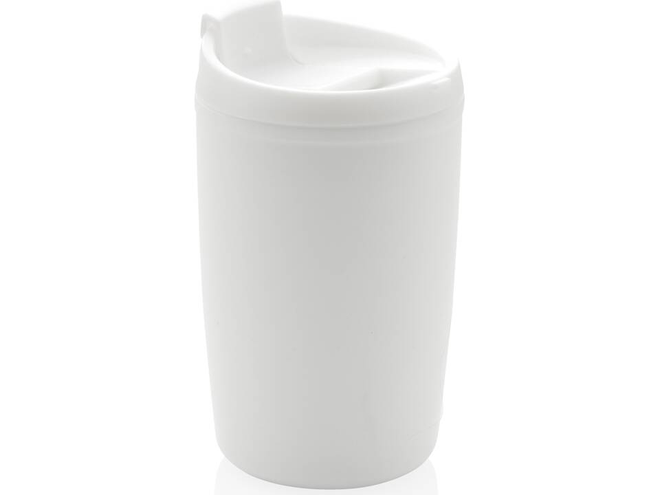 Mug en PP recyclé GRS avec couvercle à bascule 23