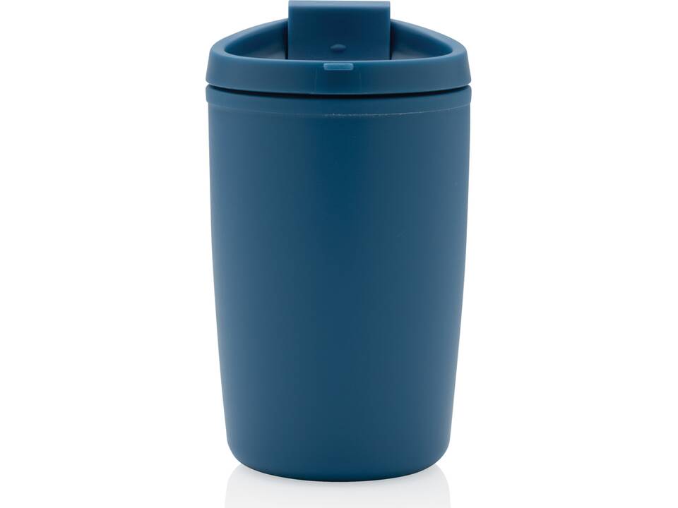 Mug en PP recyclé GRS avec couvercle à bascule 28
