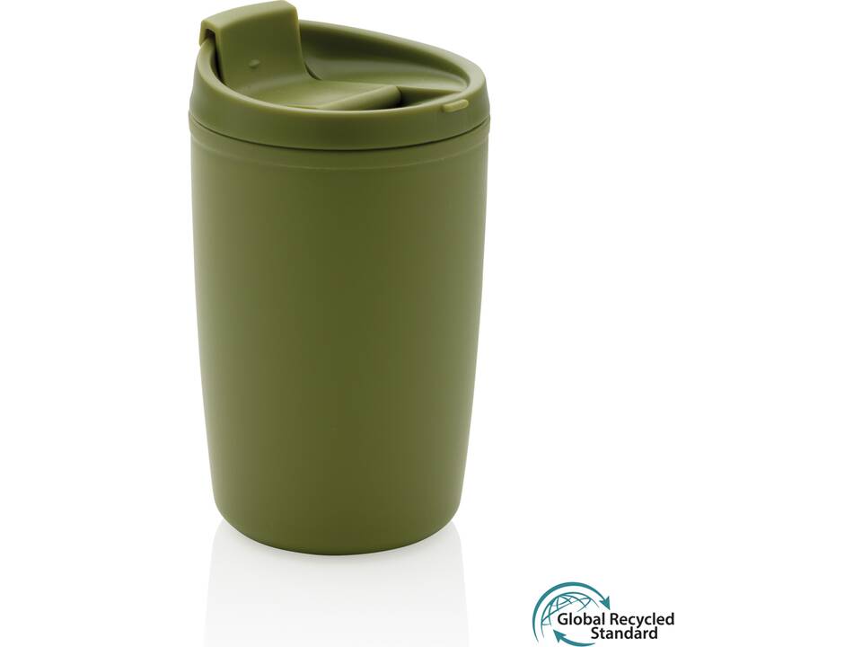 Mug en PP recyclé GRS avec couvercle à bascule 35