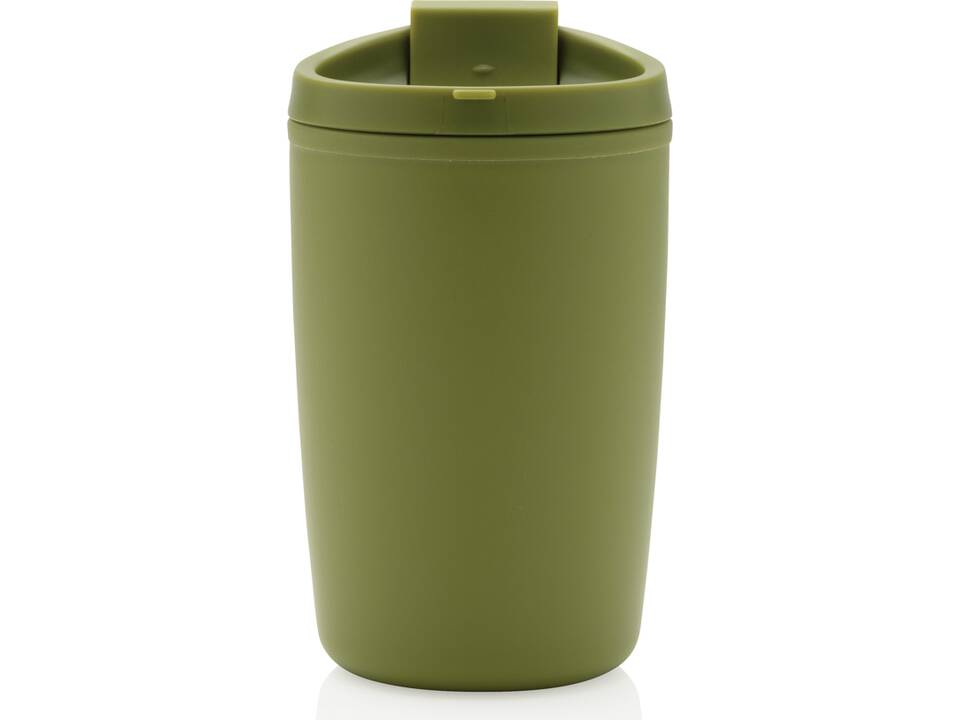 Mug en PP recyclé GRS avec couvercle à bascule 36